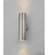 Up & Down Wall Light Aluminium IP65, 2x GU10