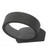 Wall Light Circle Fixed Anthracite IP65 LED, 1x LED