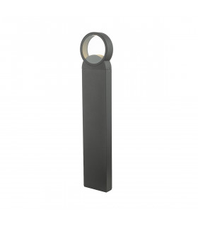 Outdoor Bollards Post With Square Light Anthracite IP65 LED