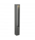 Outdoor Bollards Post Anthracite IP65 LED