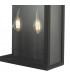 Lantern Coach Lantern Wall Light Black IP44, 2x E14