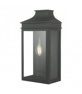 Lantern Coach Lantern Wall Light Black IP44
