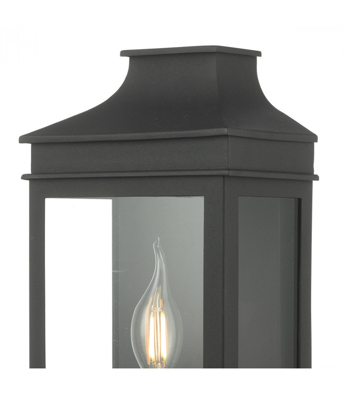 Lantern Coach Lantern Wall Light Black IP44