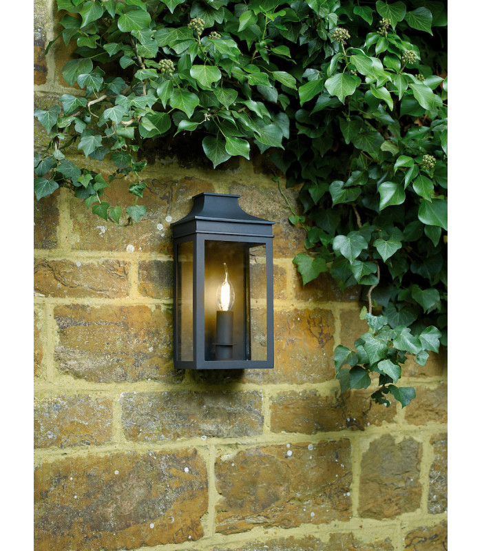 Lantern Coach Lantern Wall Light Black IP44