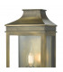 Lantern Coach Lantern Wall Light Weathered Brass IP44