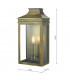 Lantern Coach Lantern Wall Light Weathered Brass IP44