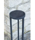 Outdoor Bollards Post Anthracite Solar Powered PIR Sensor IP65 LED