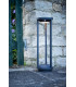 Outdoor Bollards Post Anthracite Solar Powered PIR Sensor IP65 LED