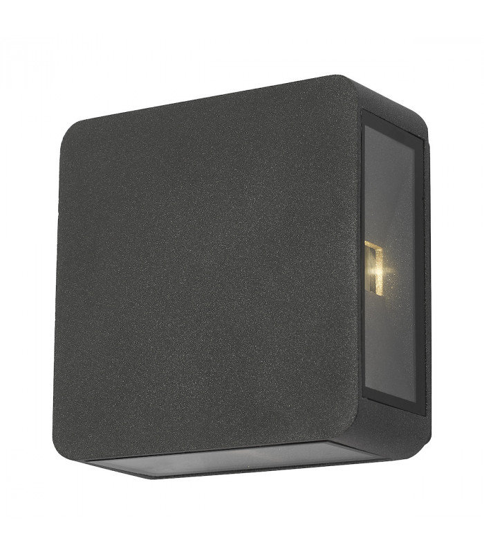 Wall Light Square Anthracite IP65 LED, 4x LED