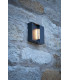Flush Ceiling Light Outdoor Wall Light Square Eyelid Anthracite IP65 LED