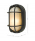 Bulkhead Small Outdoor Wall Light Matt Black IP44