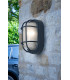 Bulkhead Small Outdoor Wall Light Matt Black IP44