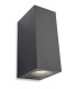 Outdoor Up Down Twin Light Graphite IP54, GU10