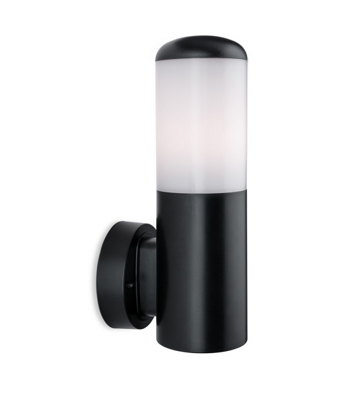 Outdoor Modern Wall Light Black IP54, E27