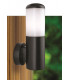 Outdoor Modern Wall Light Black IP54, E27