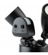 Outdoor Integrated LED PIR Motion Sensor Twin Wall Spotlight Black IP54