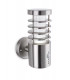 Outdoor Integrated LED PIR Motion Sensor Wall Light Stainless Steel IP44