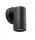 Outdoor Wall Downlight Black IP44, GU10