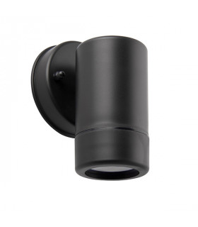 Outdoor Wall Downlight Black IP44, GU10
