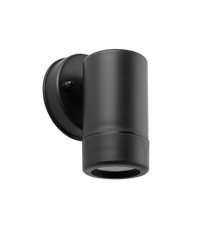 Outdoor Wall Downlight Black IP44, GU10
