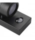 Outdoor PIR Motion Sensor Wall Downlight Black IP44, GU10