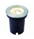 Outdoor Integrated LED Recessed Downlight Brushed Stainless Steel, IP67