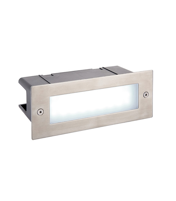 Outdoor LED 3.5W Recessed Brick Light, Marine Grade Stainless Steel, IP44