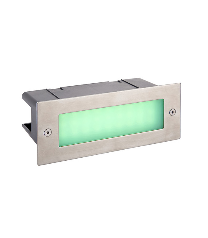 Outdoor LED 3.5W Recessed Brick Light, Marine Grade Stainless Steel, IP44