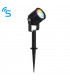 Outdoor Integrated LED 2.5W Spike Light Black, IP65
