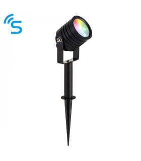 Outdoor Integrated LED 2.5W Spike Light Black, IP65