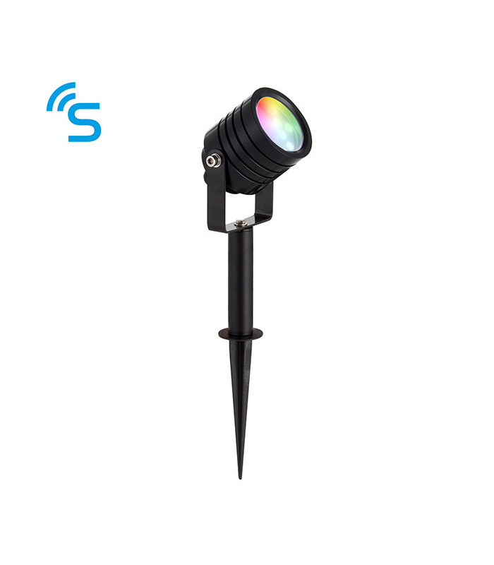 Outdoor Integrated LED 2.5W Spike Light Black, IP65