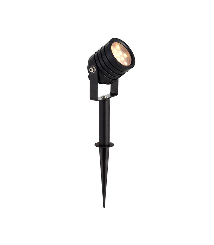 Outdoor Integrated LED 2.5W Spike Light Black, IP65