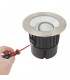 Outdoor 16.5W LED Recessed Ground Light Brushed Stainless Steel, IP67, 4000K