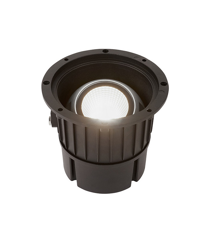 Outdoor 16.5W LED Recessed Ground Light Brushed Stainless Steel, IP67, 4000K