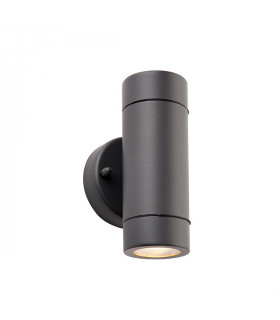 Outdoor Up Down Dimmable Wall Light Anthracite, IP44