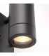 Outdoor Up Down Wall Light Anthracite with PIR Sensor, IP44