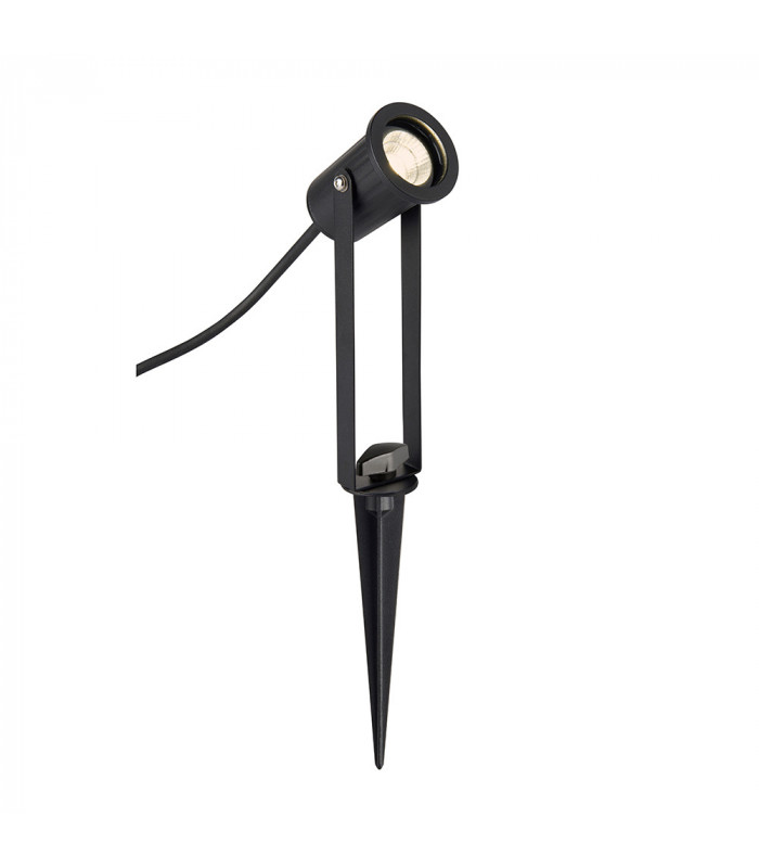 Outdoor 6W LED Mini Spike Light Matt Black 3000K, IP65