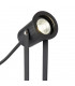 Outdoor 6W LED Mini Spike Light Matt Black 4000K, IP65