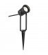 Outdoor 12W LED Spike Light Matt Black 4000K, IP65