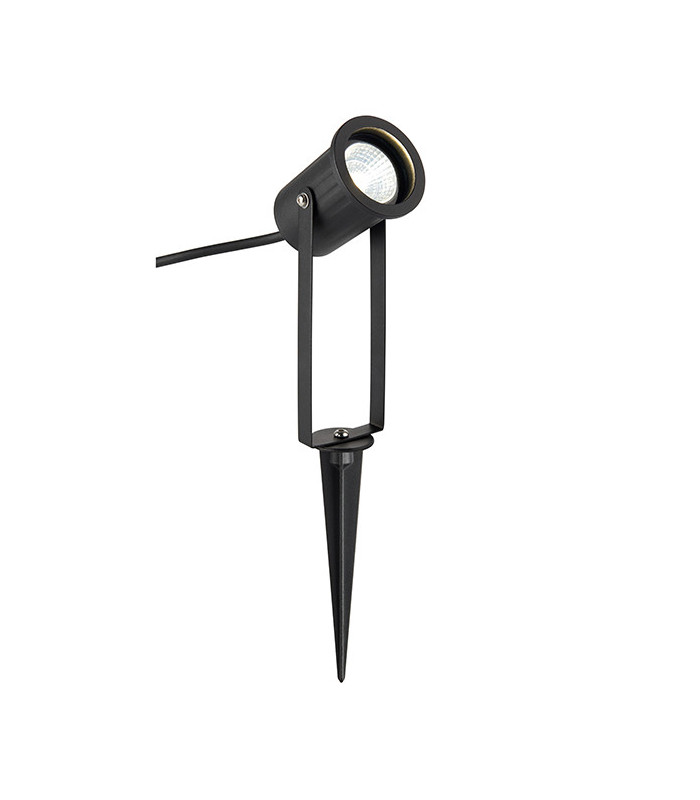 Outdoor 12W LED Spike Light Matt Black 4000K, IP65