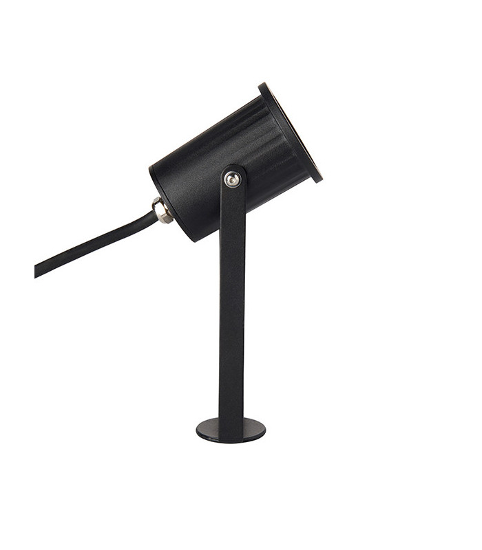 Outdoor 12W LED Spike Light Matt Black 4000K, IP65