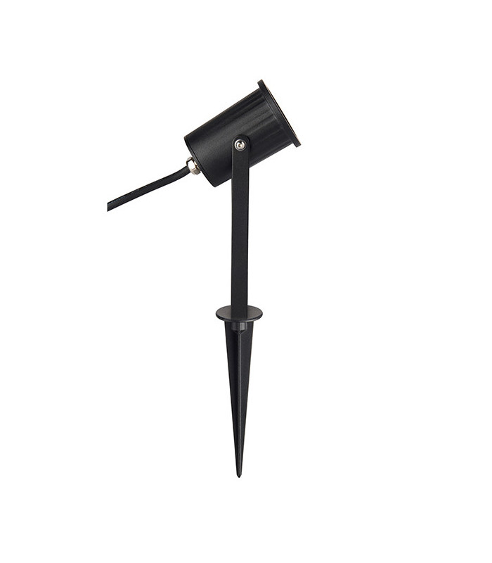 Outdoor 12W LED Spike Light Matt Black 4000K, IP65