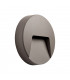 Outdoor Surface Mounted 3W LED Wall Light Grey, IP65