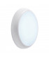 18W LED Round Flush Light Gloss White, IP65