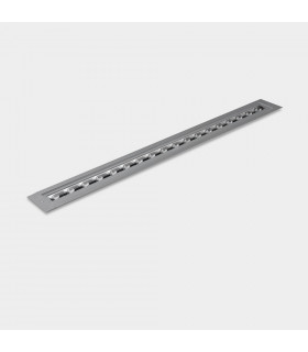 Outdoor Recessed Linear Ground Light Grey IP65/IP67 RGBW