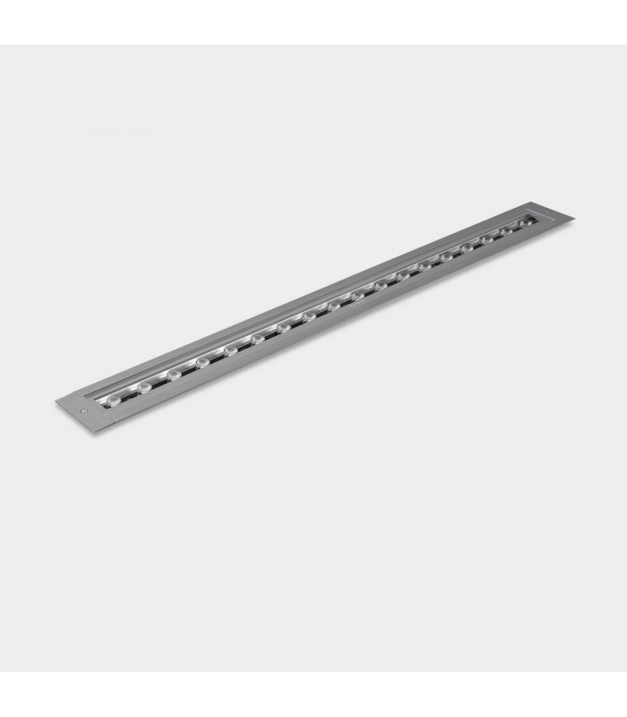 Outdoor Recessed Linear Ground Light Grey IP65/IP67 RGBW
