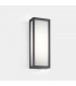 Outdoor LED Box Wall Lantern Urban Grey, White IP65 21.8W 2700K