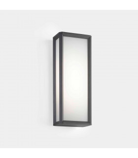 Outdoor LED Box Wall Lantern Urban Grey, White IP65 21.8W 2700K