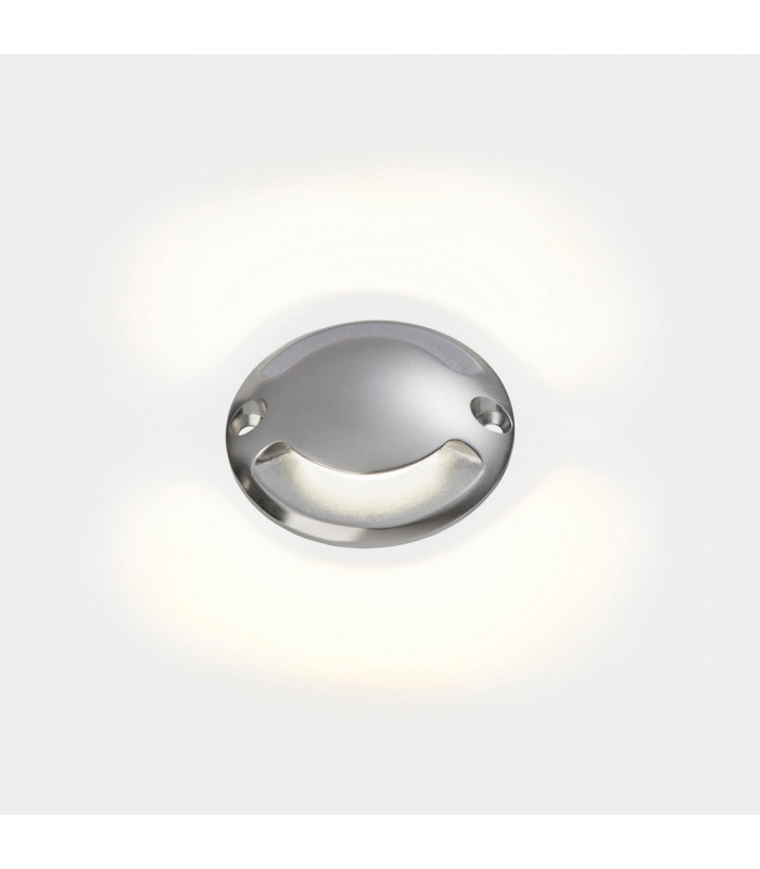 Outdoor LED Recessed Ground Light Aisi 316 Stainless Steel IP65/IP67 3.4W 3000K