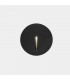 Outdoor LED Recessed Wall Light Round Urban Grey IP65 2.2W 3000K